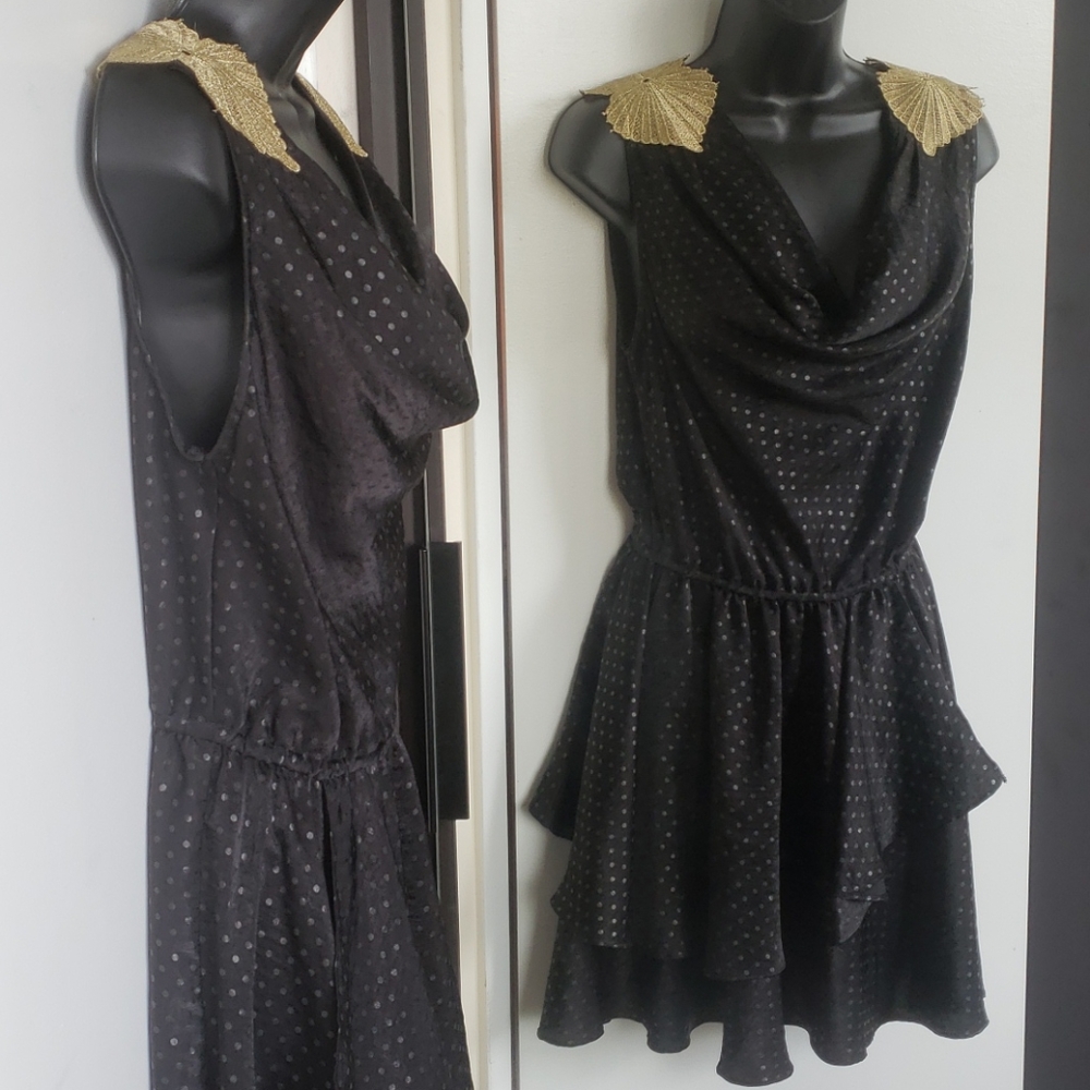 🇨🇦 Pinup Polka Dot Riverboat Banquet Dress